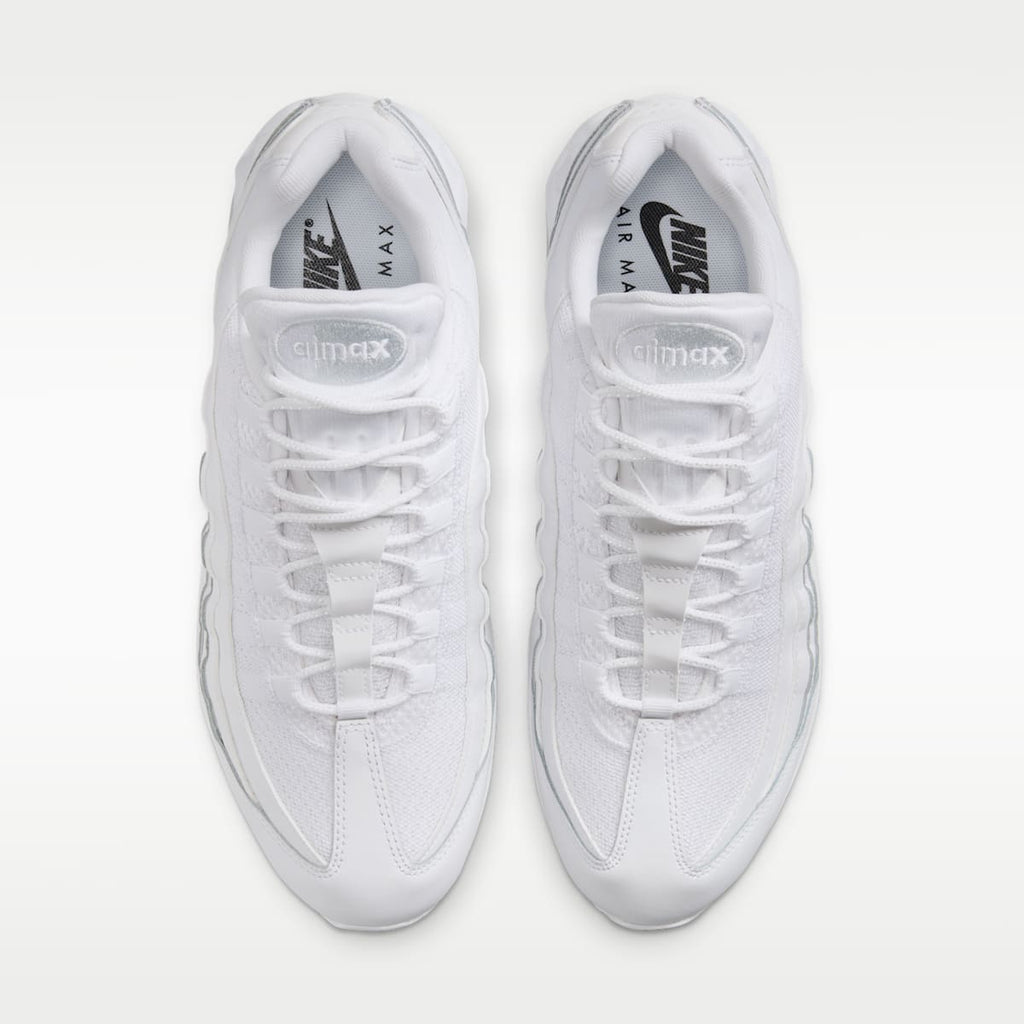 Nike Air Max 95 Big Bubble Men's Shoes - White/White/Pure Platinum/White - Image 4