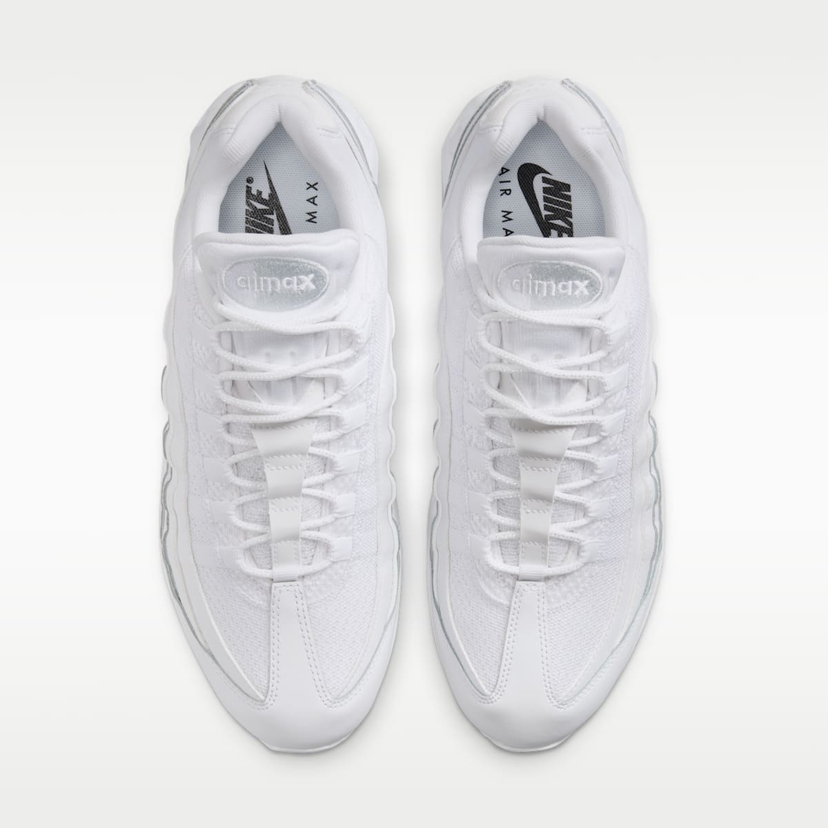 Nike Air Max 95 Big Bubble Men's Shoes - White/White/Pure Platinum/White - Image 4