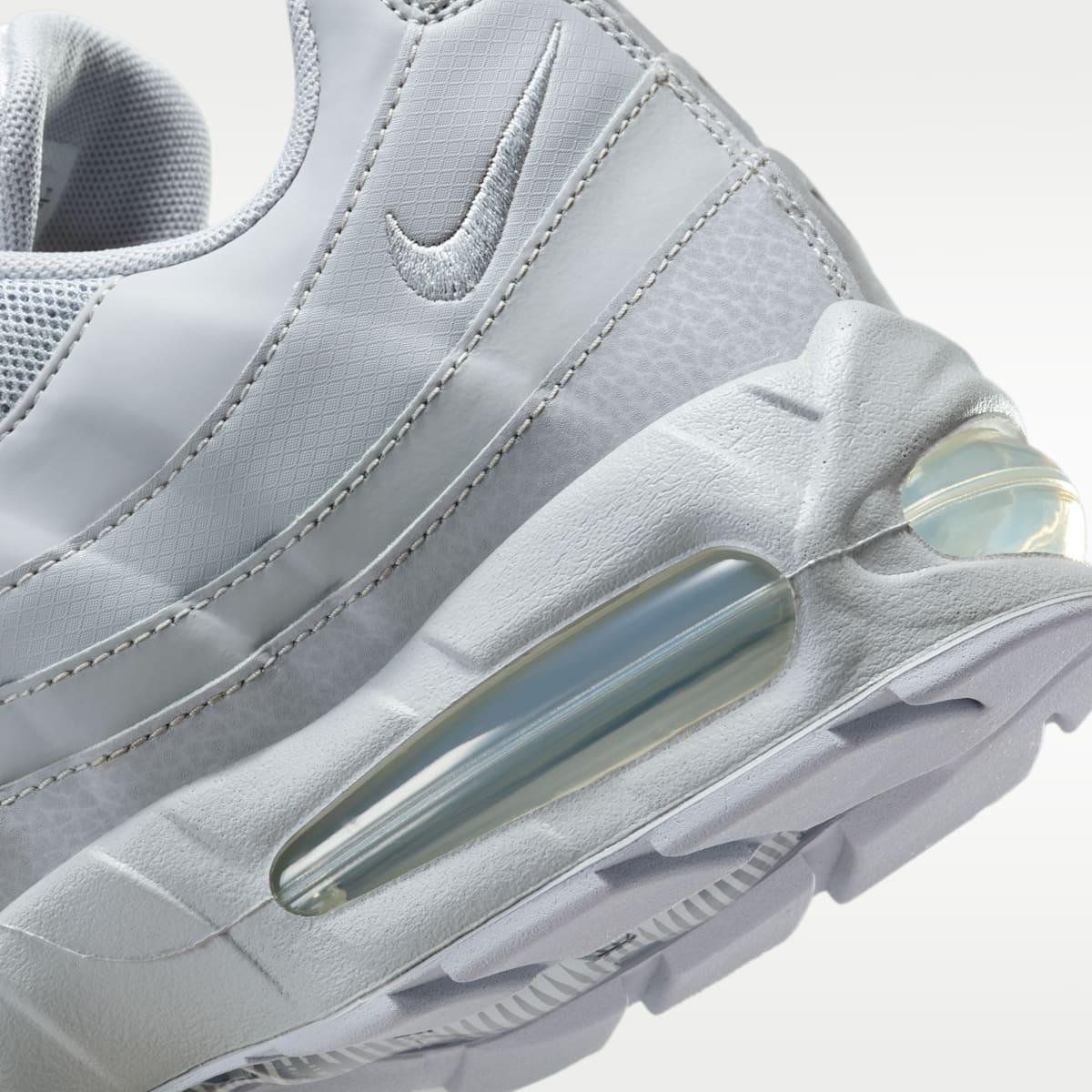 Nike Air Max 95 Big Bubble Men's Shoes - Wolf Grey/Wolf Grey/Anthracite/Wolf Grey - Image 8