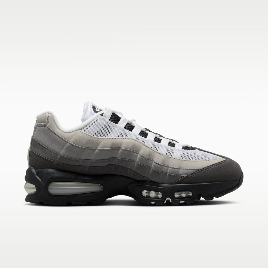 Nike Air Max 95 Big Bubble "OG" Men's Shoes - Black/Medium Ash/Dark Pewter/White - Image 3