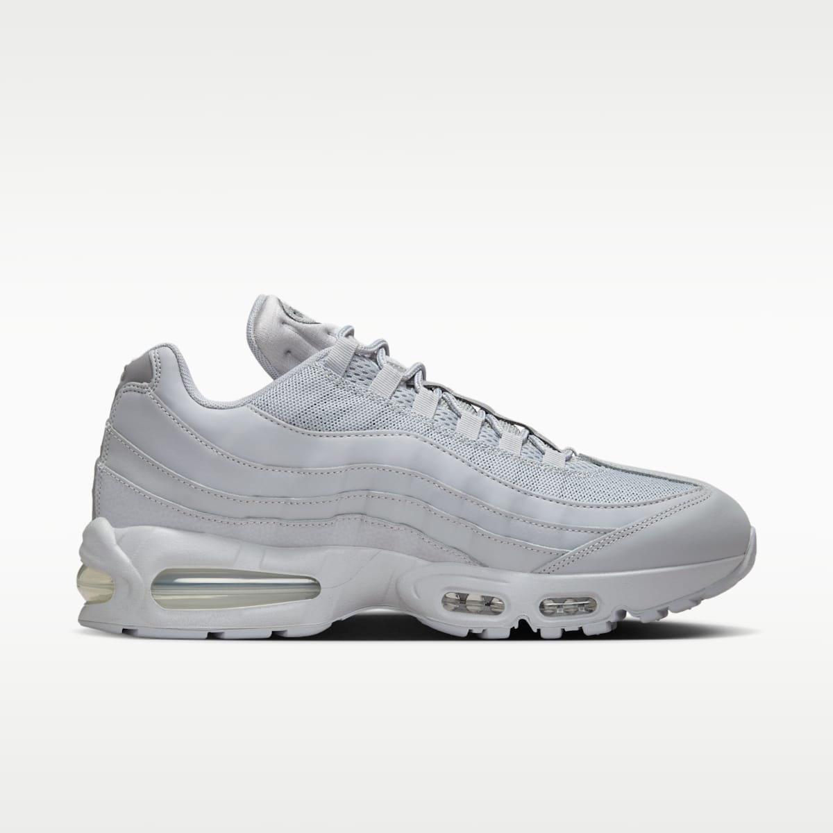 Nike Air Max 95 Big Bubble Men's Shoes - Wolf Grey/Wolf Grey/Anthracite/Wolf Grey - Image 3