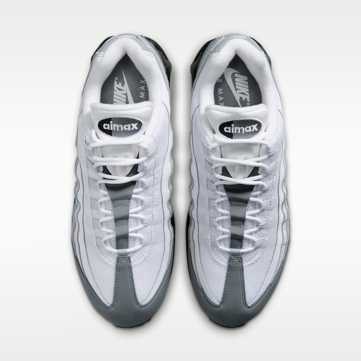 Nike Air Max 95 Big Bubble Men's Shoes - Black/Pure Platinum/Wolf Grey/White - Image 4