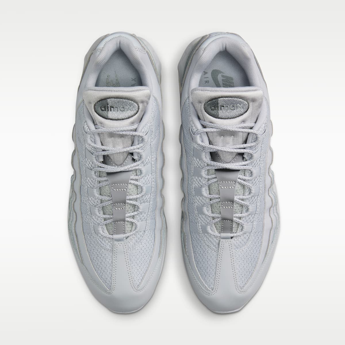 Nike Air Max 95 Big Bubble Men's Shoes - Wolf Grey/Wolf Grey/Anthracite/Wolf Grey - Image 4