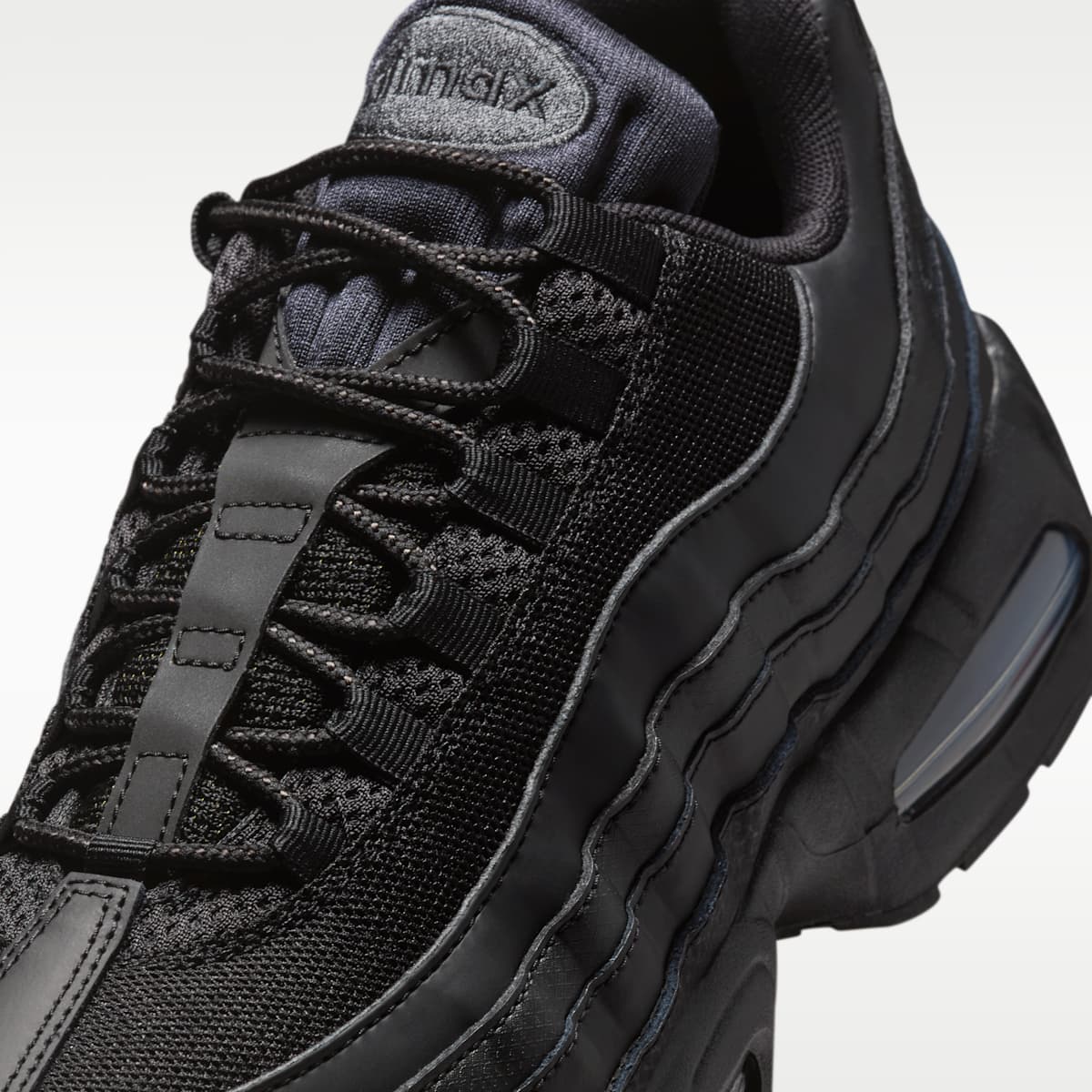 Nike Air Max 95 Big Bubble Men's Shoes - Black/Black/Anthracite/Black - Image 7