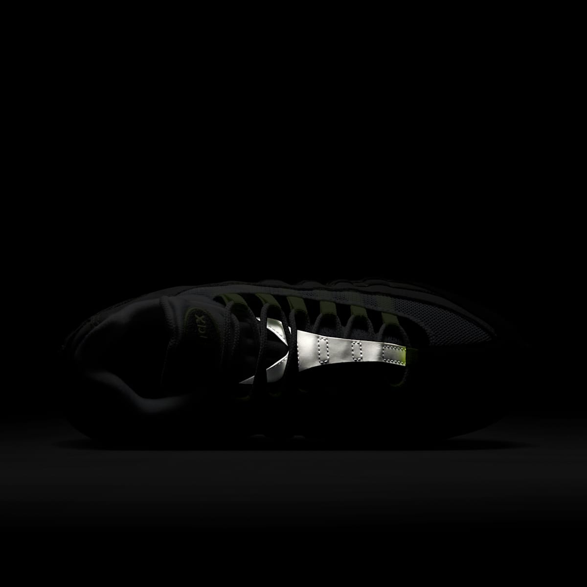 Nike Air Max 95 Big Bubble "OG" Men's Shoes - Black/Cool Grey/Neon Yellow - Image 9
