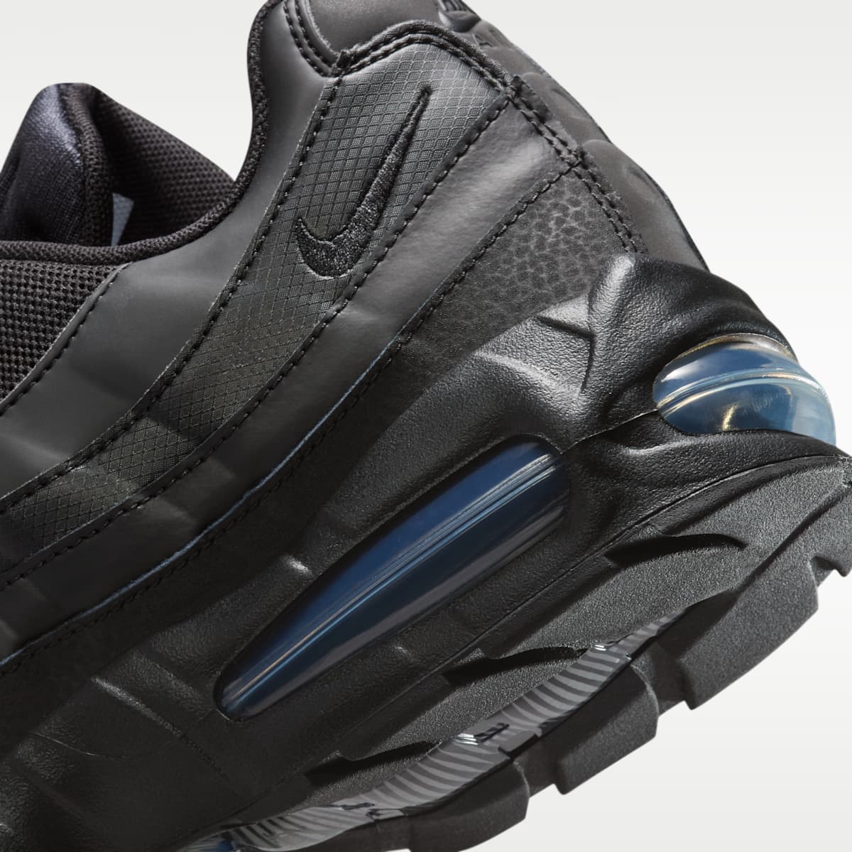 Nike Air Max 95 Big Bubble Men's Shoes - Black/Black/Anthracite/Black - Image 8
