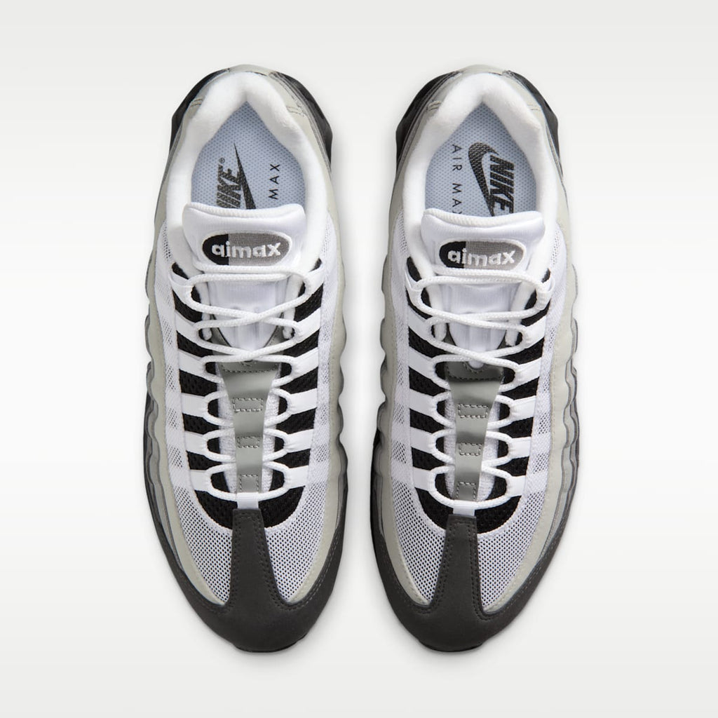 Nike Air Max 95 Big Bubble "OG" Men's Shoes - Black/Medium Ash/Dark Pewter/White - Image 4
