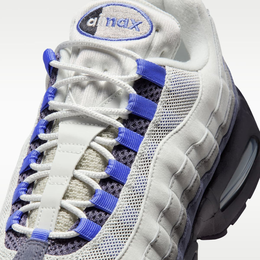 Nike Air Max 95 Big Bubble "OG" Men's Shoes - Photon Dust/Dark Raisin/Pencil Point/Sapphire - Image 7