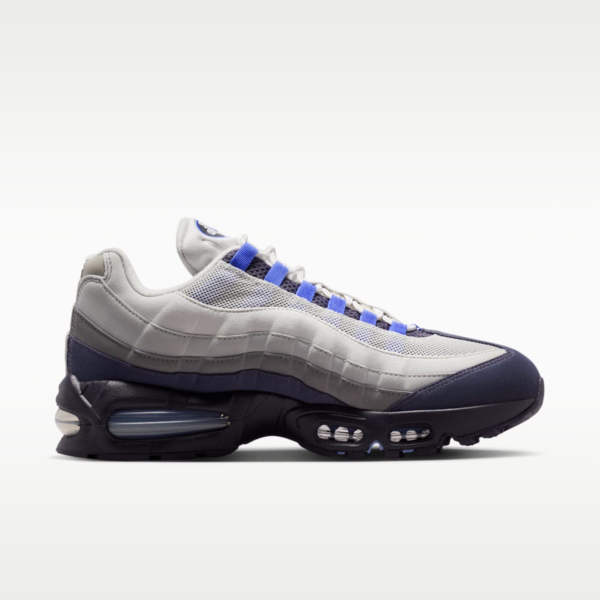 Nike Air Max 95 Big Bubble "OG" Men's Shoes - Photon Dust/Dark Raisin/Pencil Point/Sapphire - Image 3