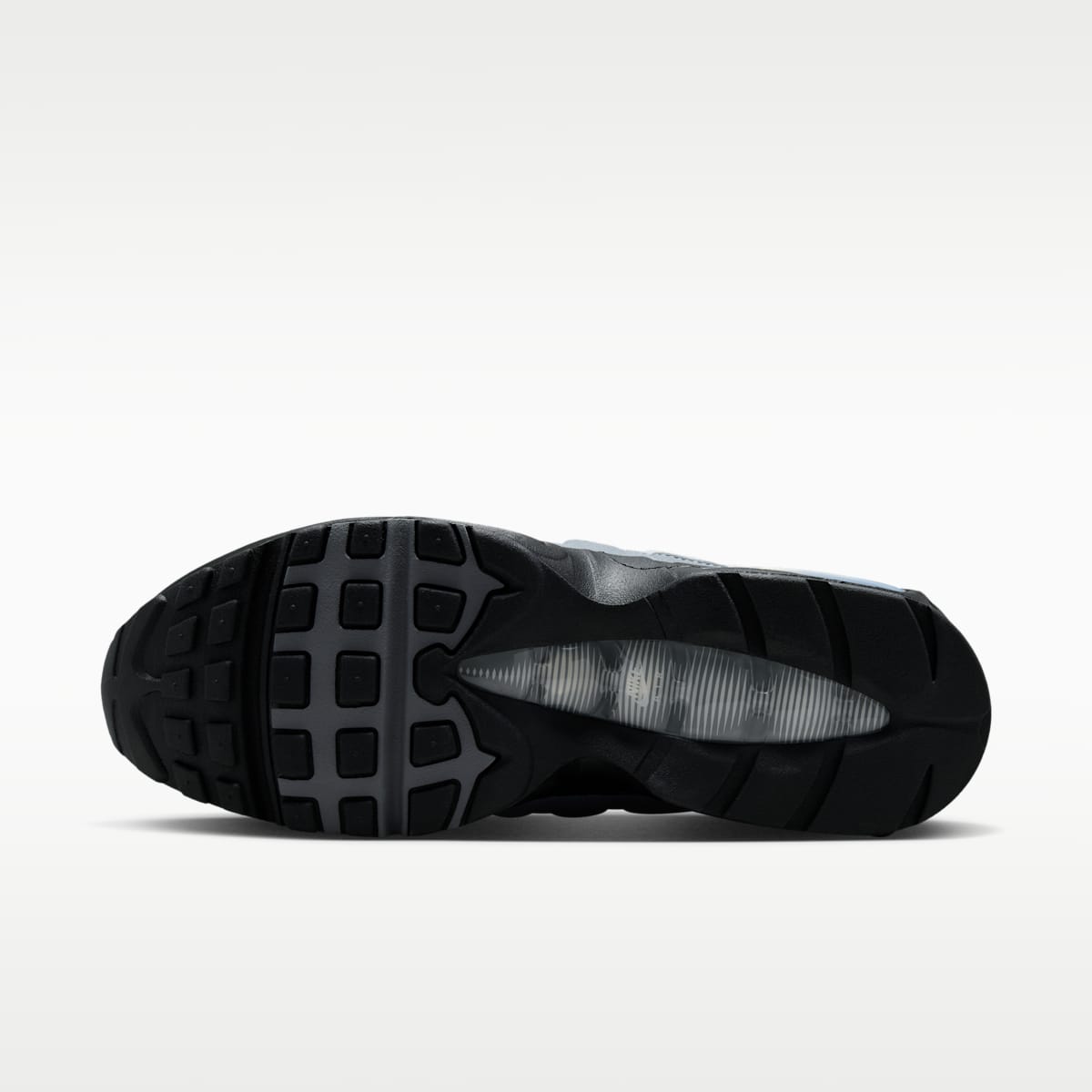 Nike Air Max 95 Big Bubble Men's Shoes - Black/Pure Platinum/Wolf Grey/White - Image 2