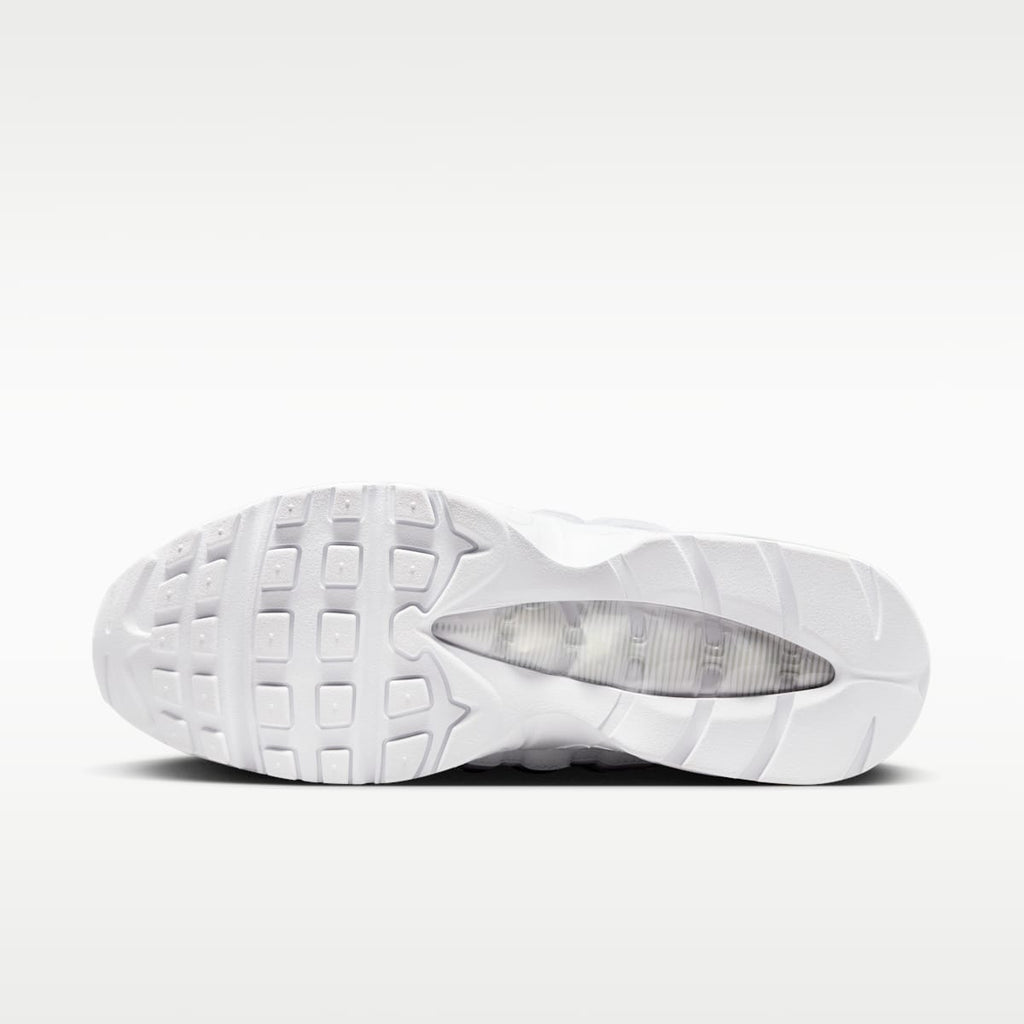Nike Air Max 95 Big Bubble Men's Shoes - White/White/Pure Platinum/White - Image 2