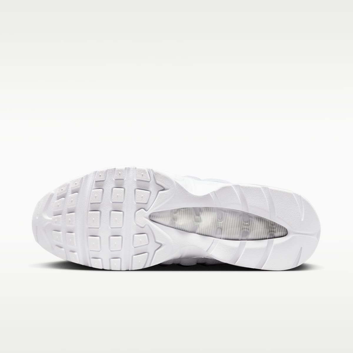Nike Air Max 95 Big Bubble Men's Shoes - White/White/Pure Platinum/White - Image 2