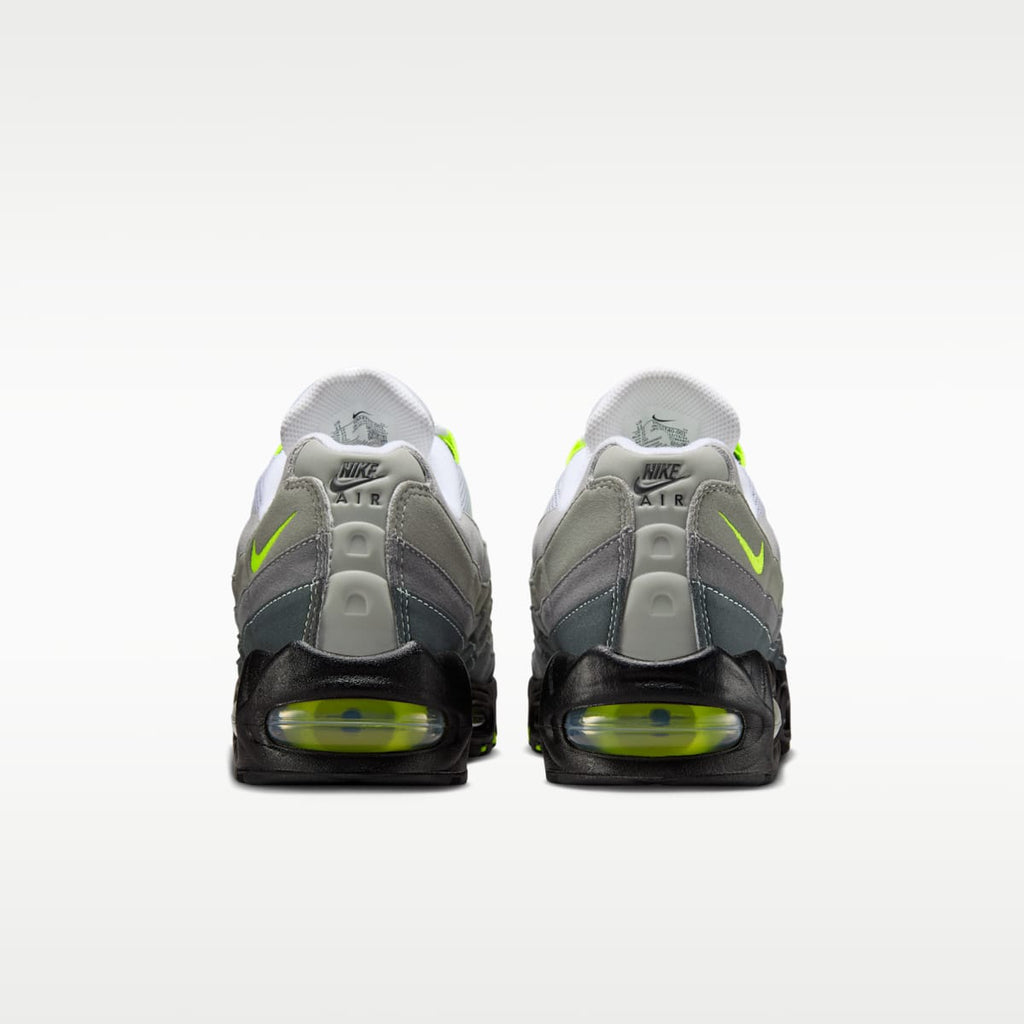 Nike Air Max 95 Big Bubble "OG" Men's Shoes - Black/Cool Grey/Neon Yellow - Image 6