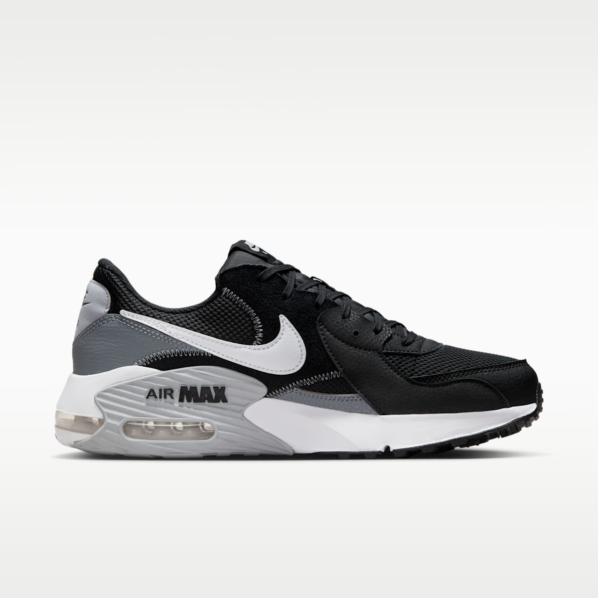 Nike Air Max Excee Men's Shoes - Black/Cool Grey/Wolf Grey/White - Image 3