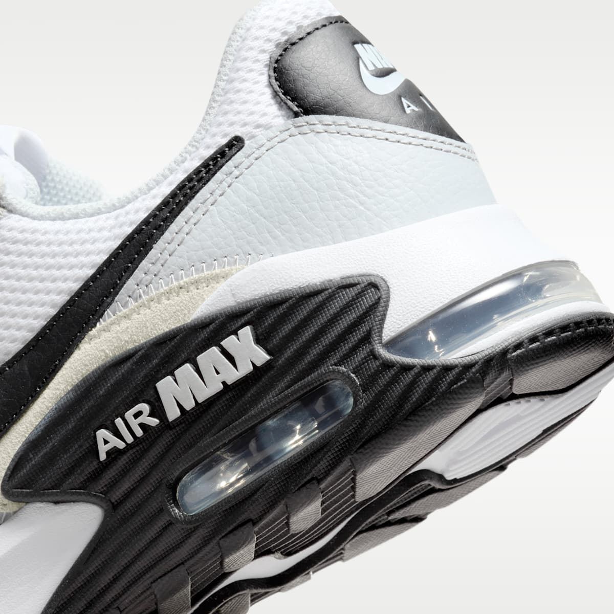 Nike Air Max Excee Men's Shoes - White/Pure Platinum/Black - Image 8