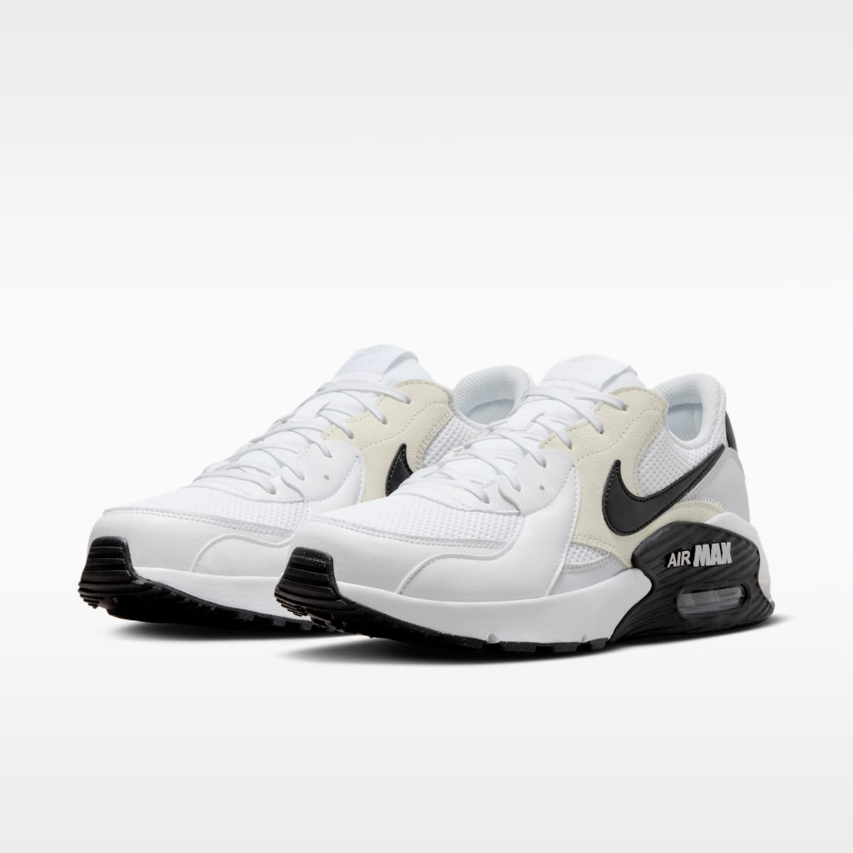 Nike Air Max Excee Men's Shoes - White/Pure Platinum/Black - Image 5