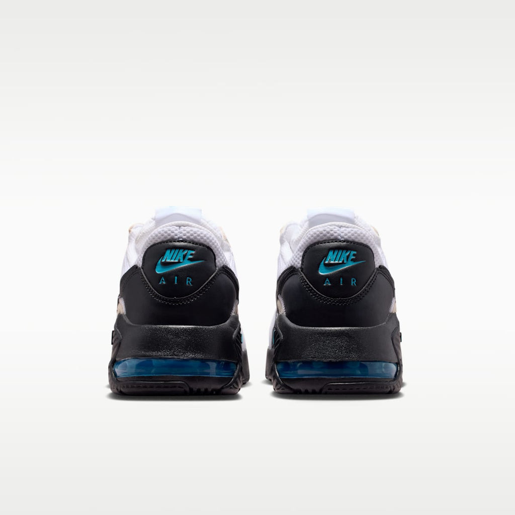 Nike Air Max Excee Men's Shoes - White/Black/Light Current Blue/Gamma Blue - Image 6