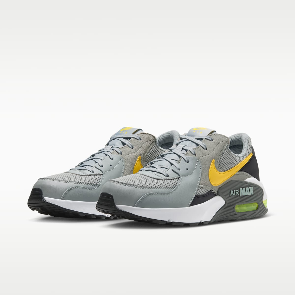 Nike Air Max Excee Men's Shoes - Light Pumice/Off White/Black/Chrome Yellow - Image 5