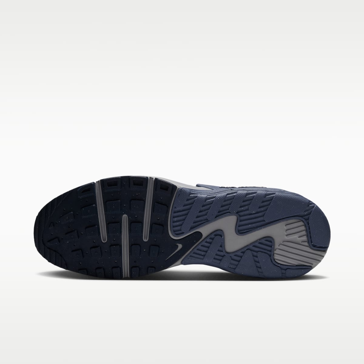 Nike Air Max Excee Leather Men's Shoes with Reflective Accents - Obsidian/Stealth/Diffused Blue/Metallic Silver - Image 2