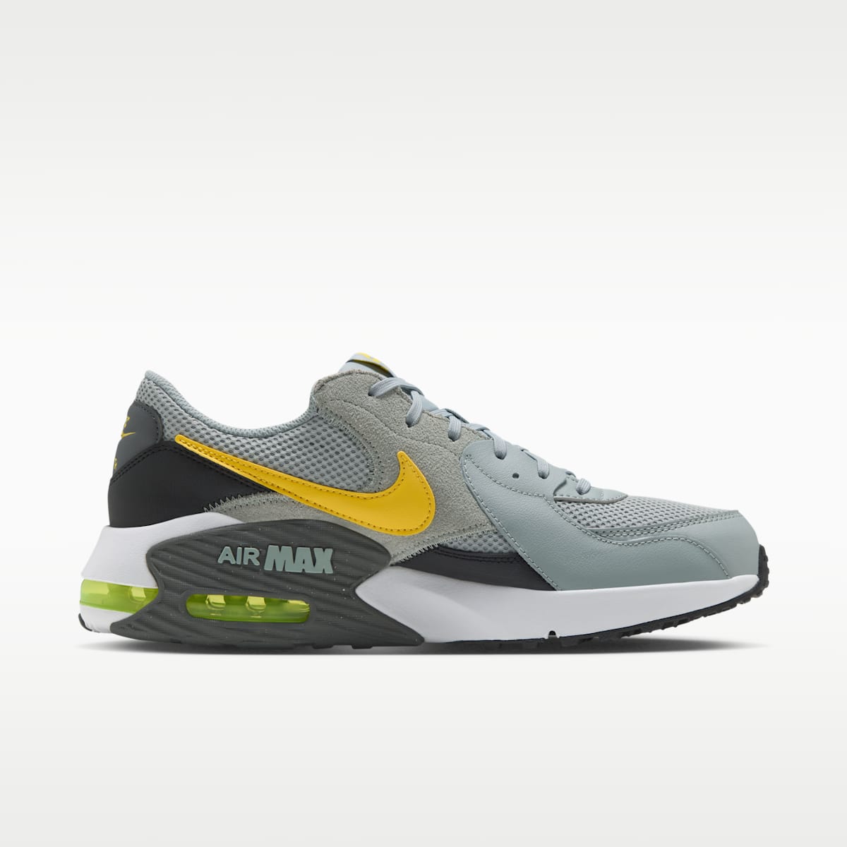 Nike Air Max Excee Men's Shoes - Light Pumice/Off White/Black/Chrome Yellow - Image 3