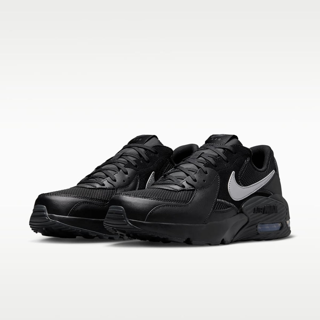 Nike Air Max Excee Men's Shoes - Black/Dark Smoke Grey/Metallic Silver - Image 5