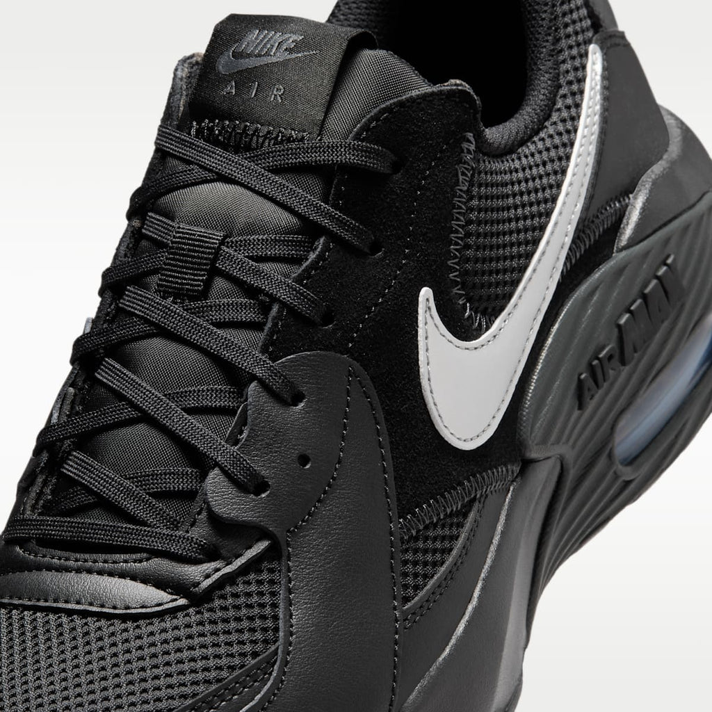 Nike Air Max Excee Men's Shoes - Black/Dark Smoke Grey/Metallic Silver - Image 7