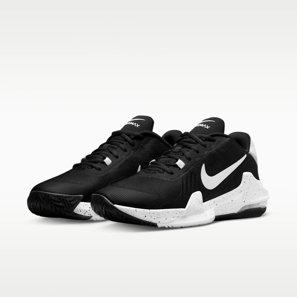 Nike Impact 4 Basketball Shoes - Black/Wolf Grey/White - Image 5
