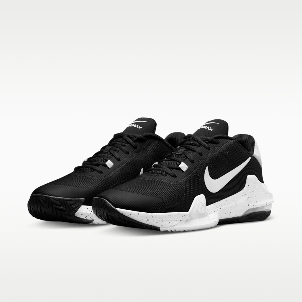 Women's Nike Impact 4 Basketball Shoes - Black/Wolf Grey/White