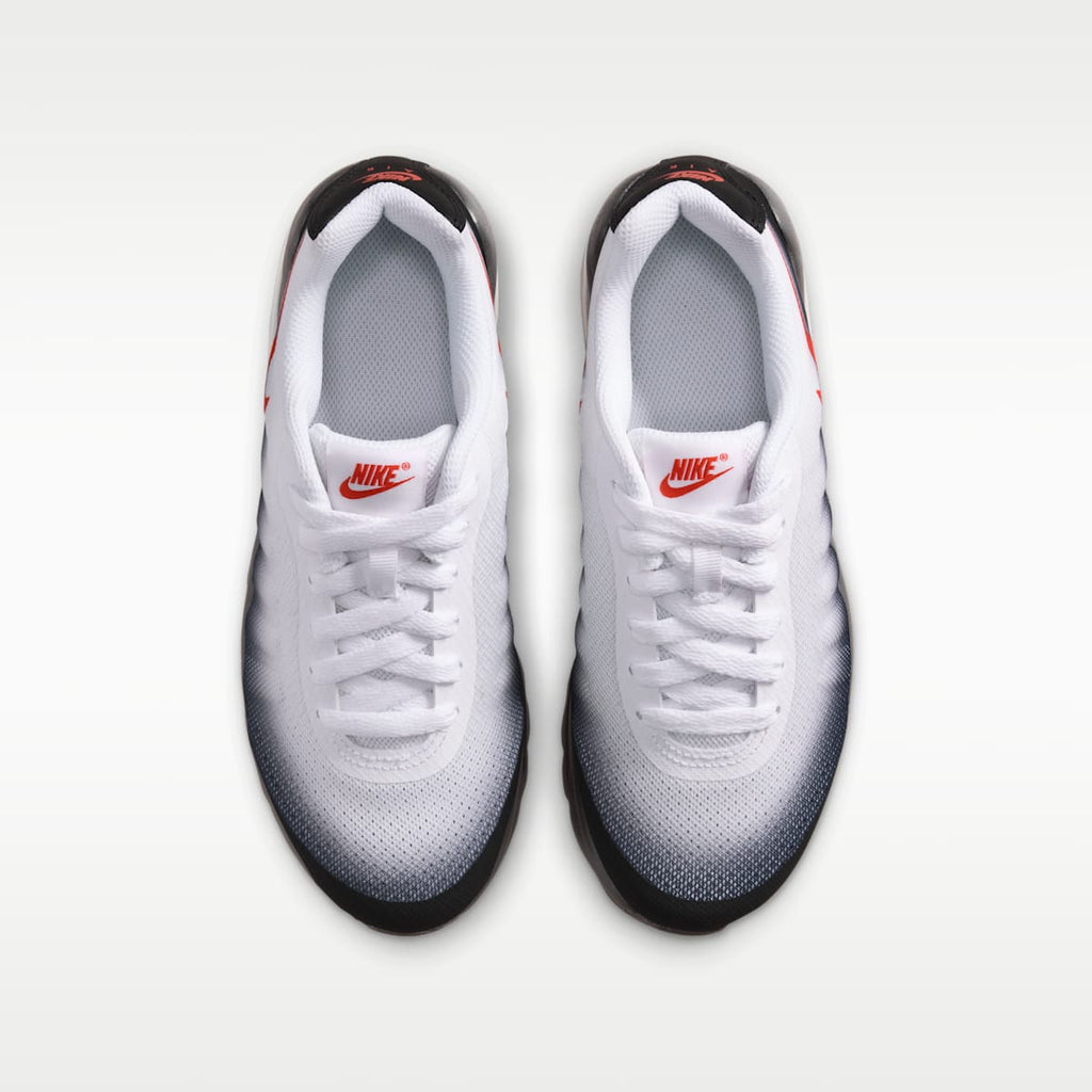 Nike Air Max Invigor Big Kids' Shoes - Obsidian/White/Black/Challenge Red