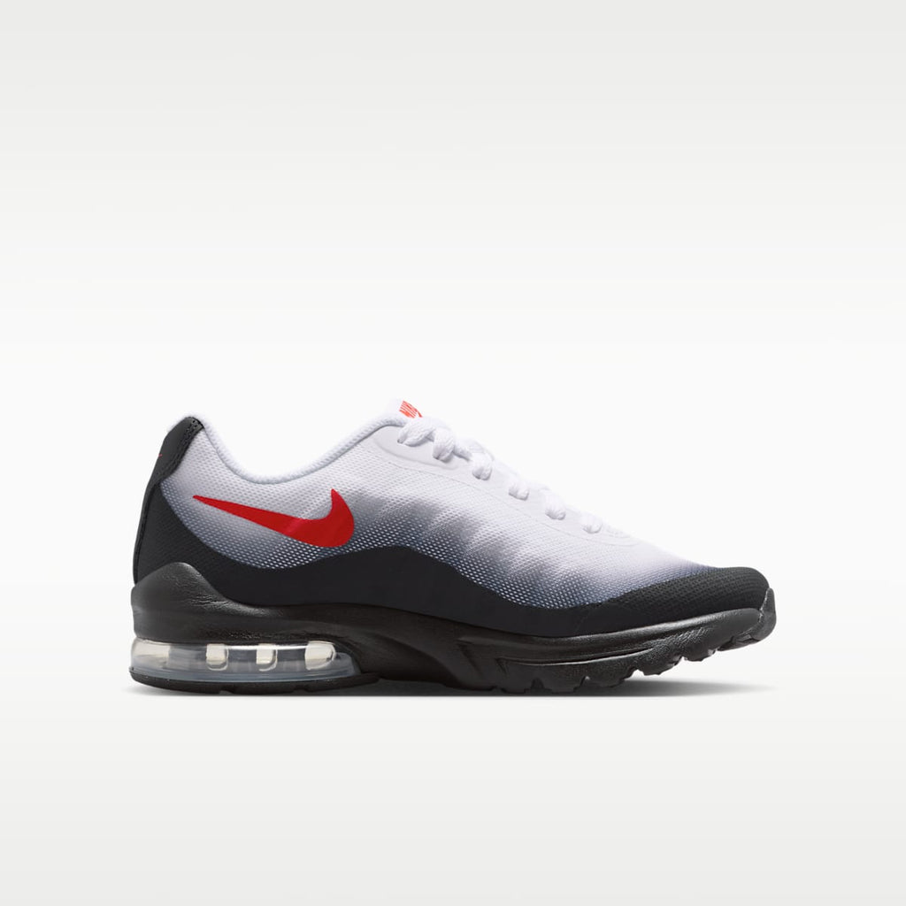 Nike Air Max Invigor Big Kids' Shoes - Obsidian/White/Black/Challenge Red