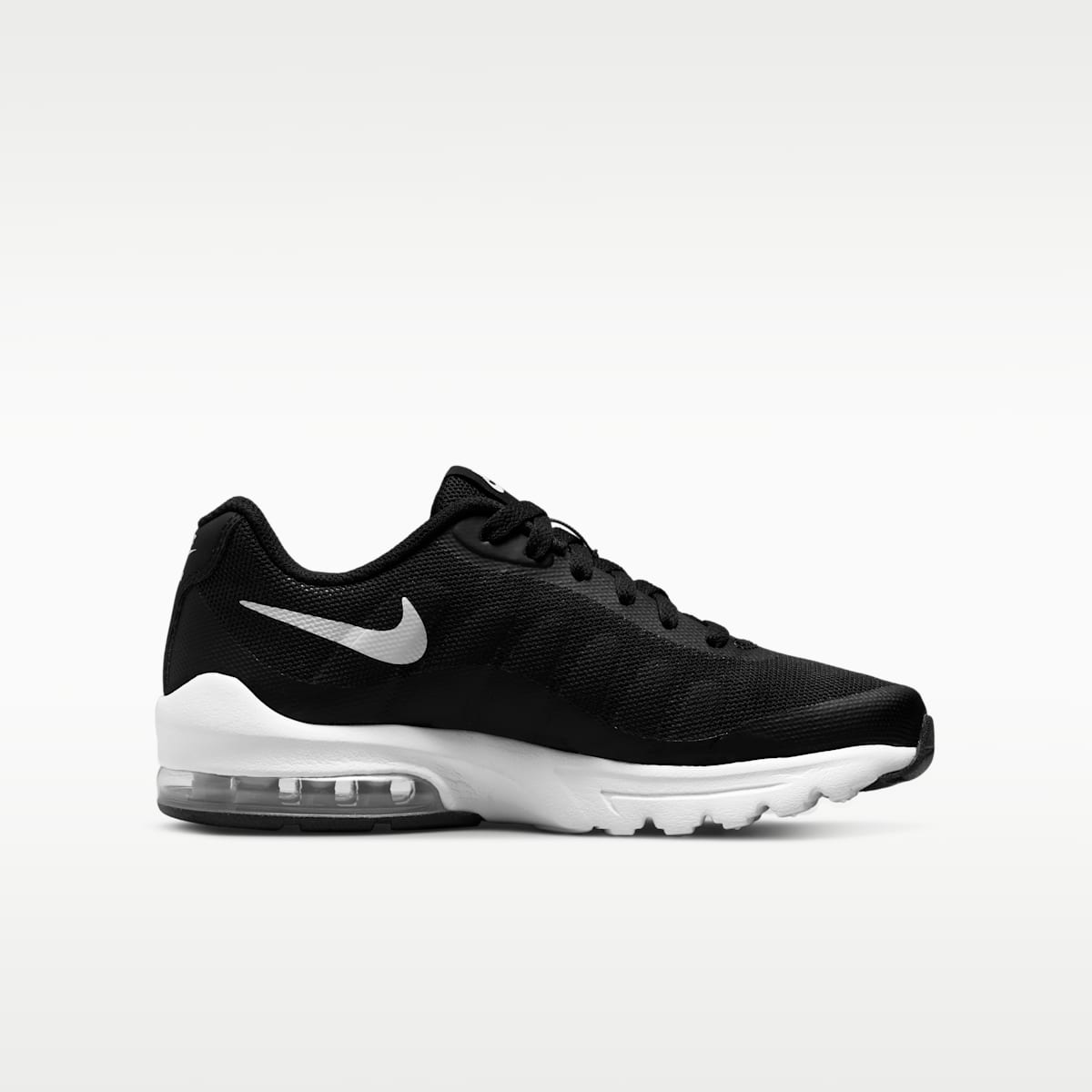 Nike Air Max Invigor Big Kids' Shoes - Black/White