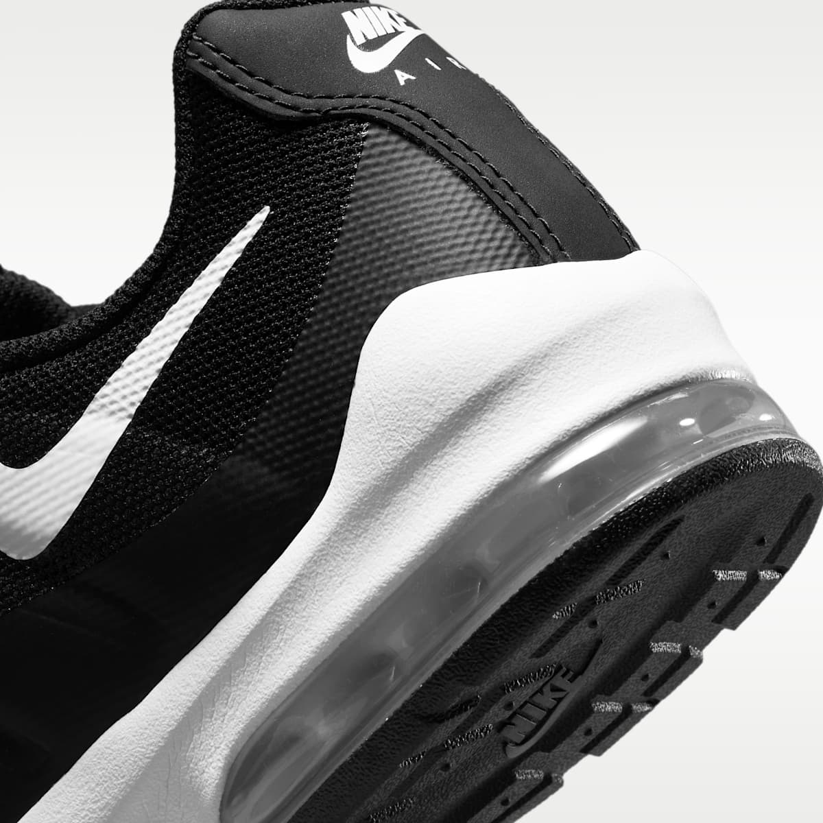 Nike Air Max Invigor Big Kids' Shoes - Black/White