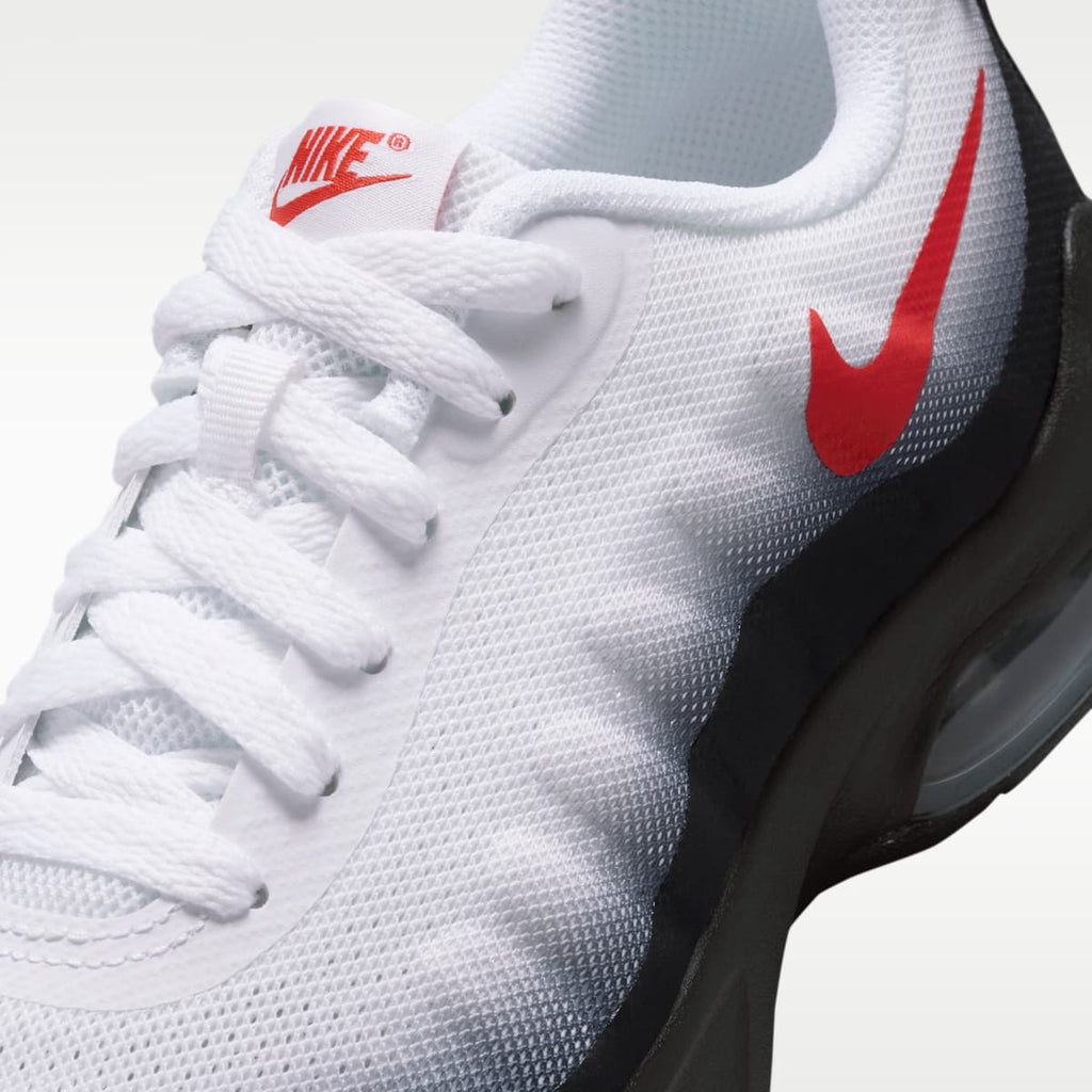 Nike Air Max Invigor Big Kids' Shoes - Obsidian/White/Black/Challenge Red