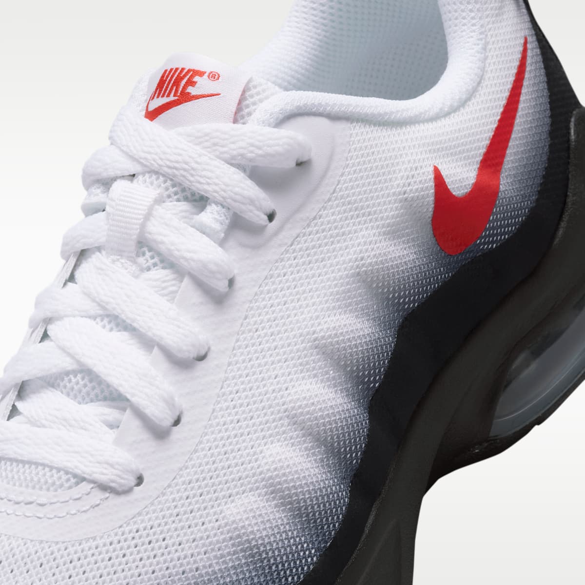 Nike Air Max Invigor Big Kids' Shoes - Obsidian/White/Black/Challenge Red