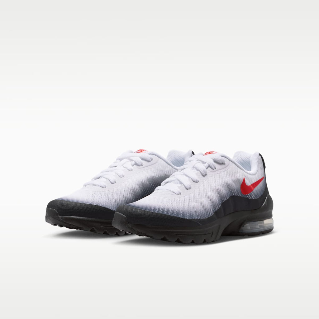 Nike Air Max Invigor Big Kids' Shoes - Obsidian/White/Black/Challenge Red