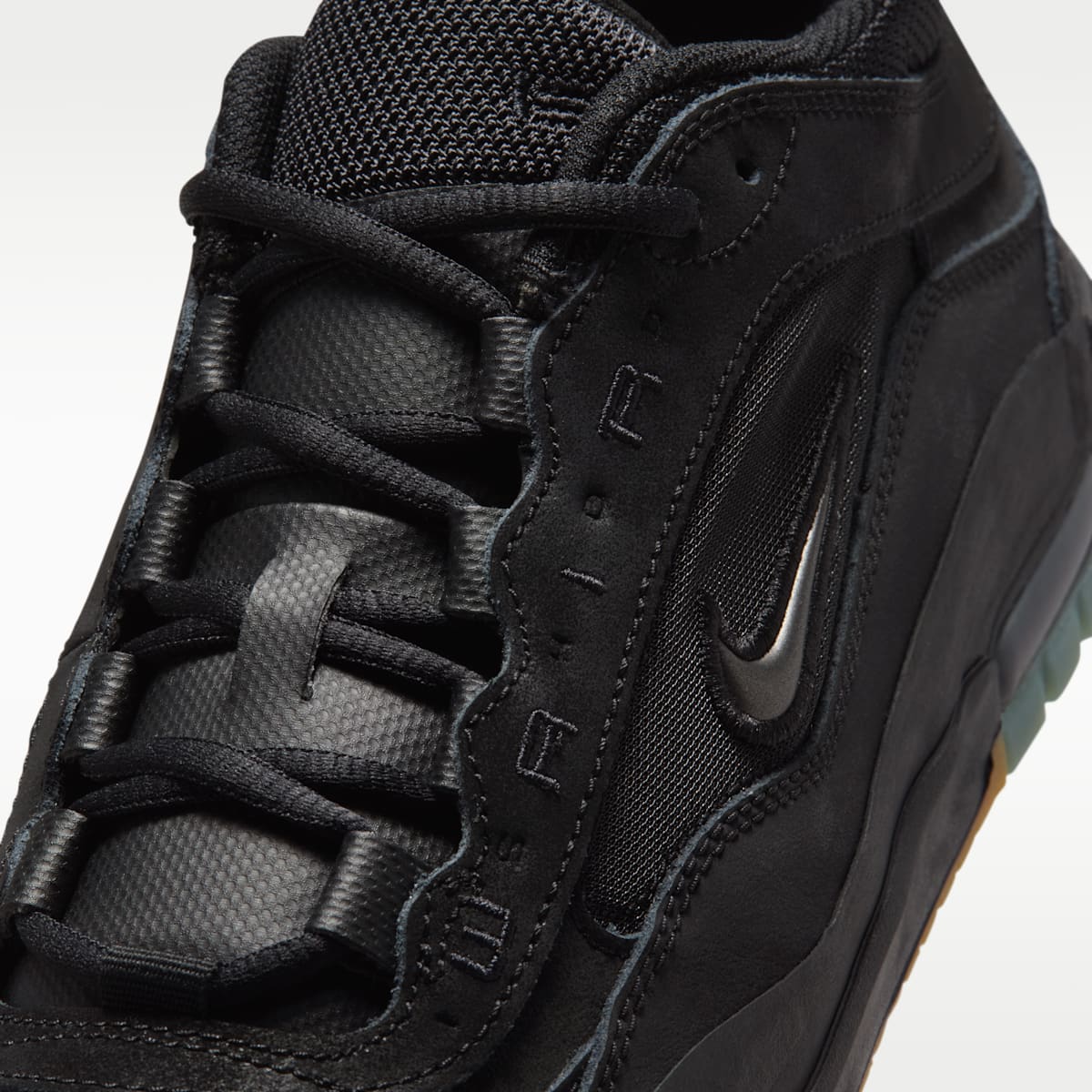 Nike Air Max Ishod Skate Shoes - Black/Black/Black/Black - Image 7
