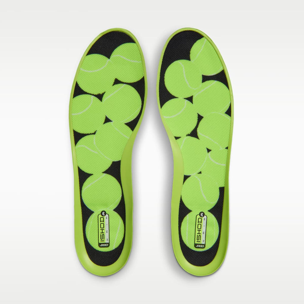Nike Air Max Ishod Premium Skate Shoes - Volt/Volt/Black/Black - Image 9