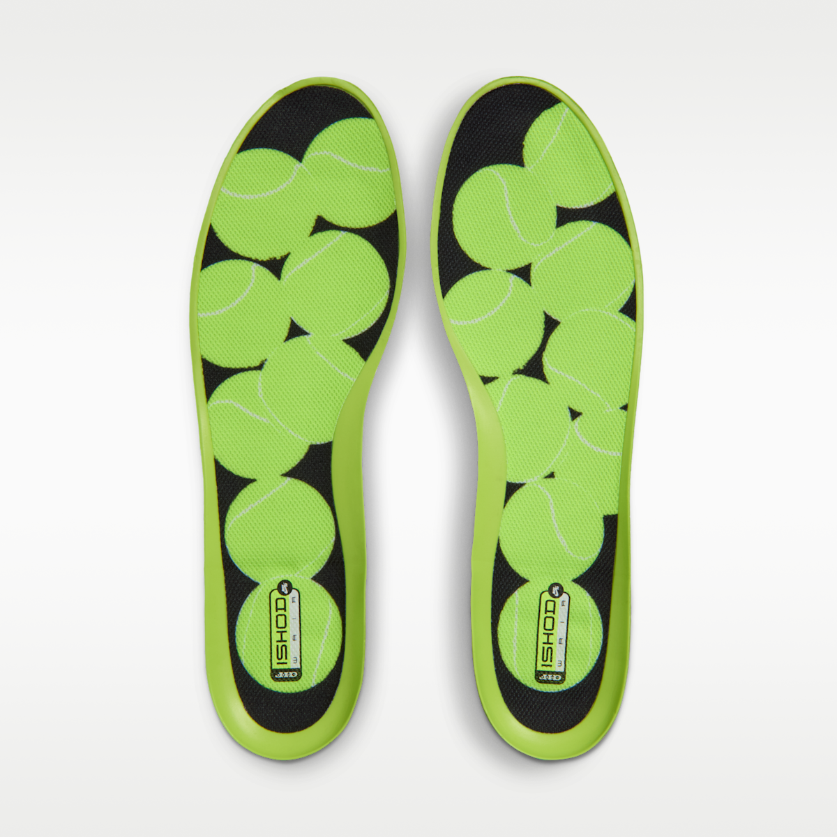 Women's Nike Air Max Ishod Premium Skate Shoes - Volt/Volt/Black/Black