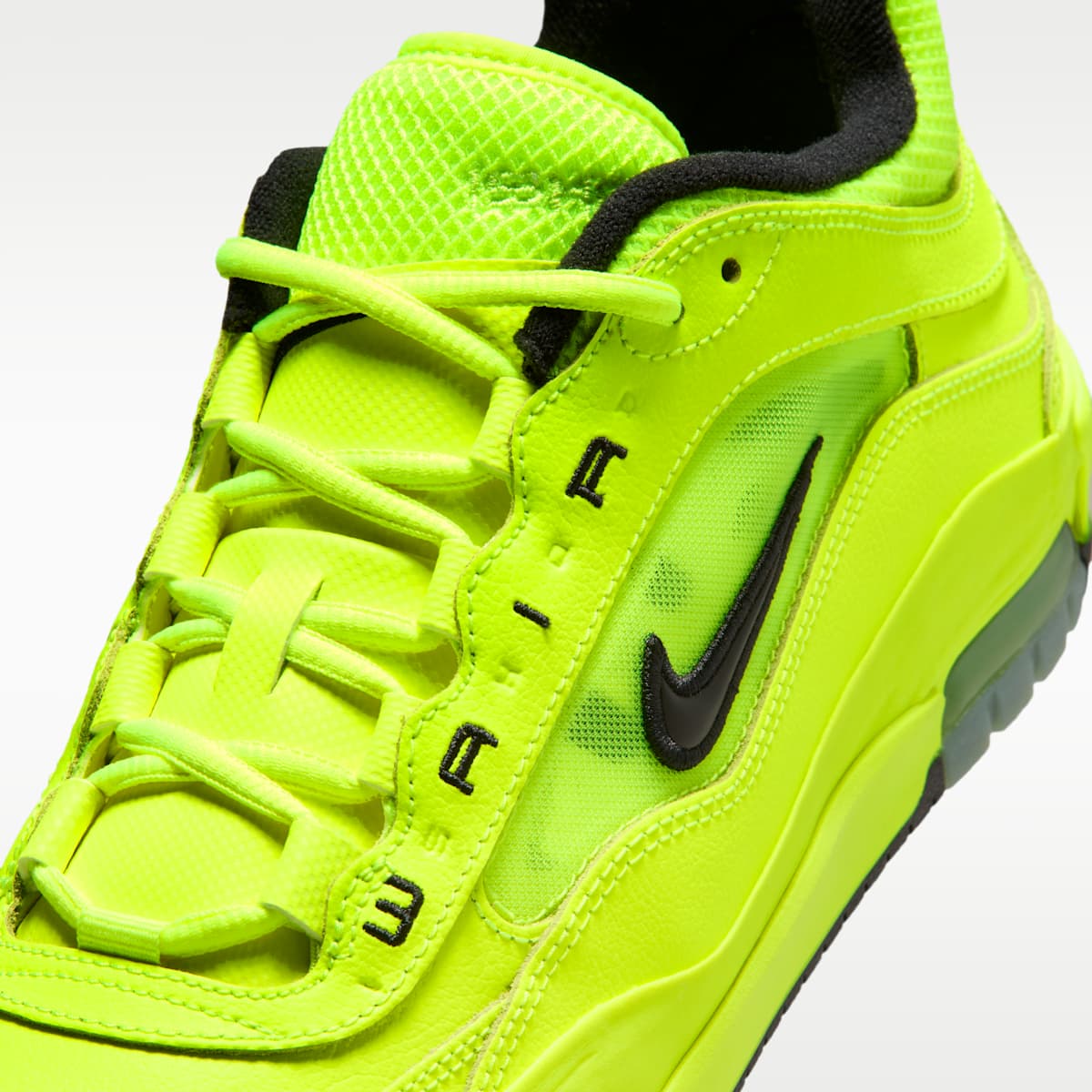 Nike Air Max Ishod Premium Skate Shoes - Volt/Volt/Black/Black - Image 7