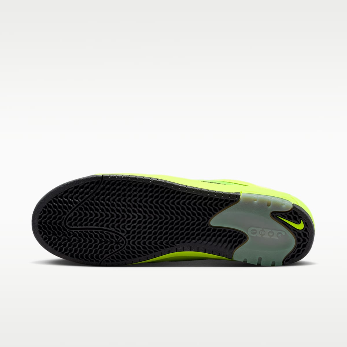 Nike Air Max Ishod Premium Skate Shoes - Volt/Volt/Black/Black - Image 2