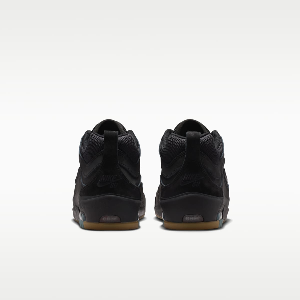 Nike Air Max Ishod Skate Shoes - Black/Black/Black/Black - Image 6