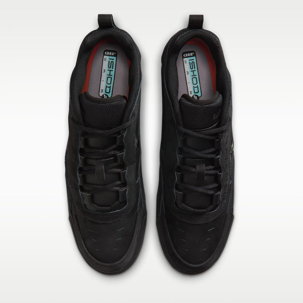 Nike Air Max Ishod Skate Shoes - Black/Black/Black/Black - Image 4