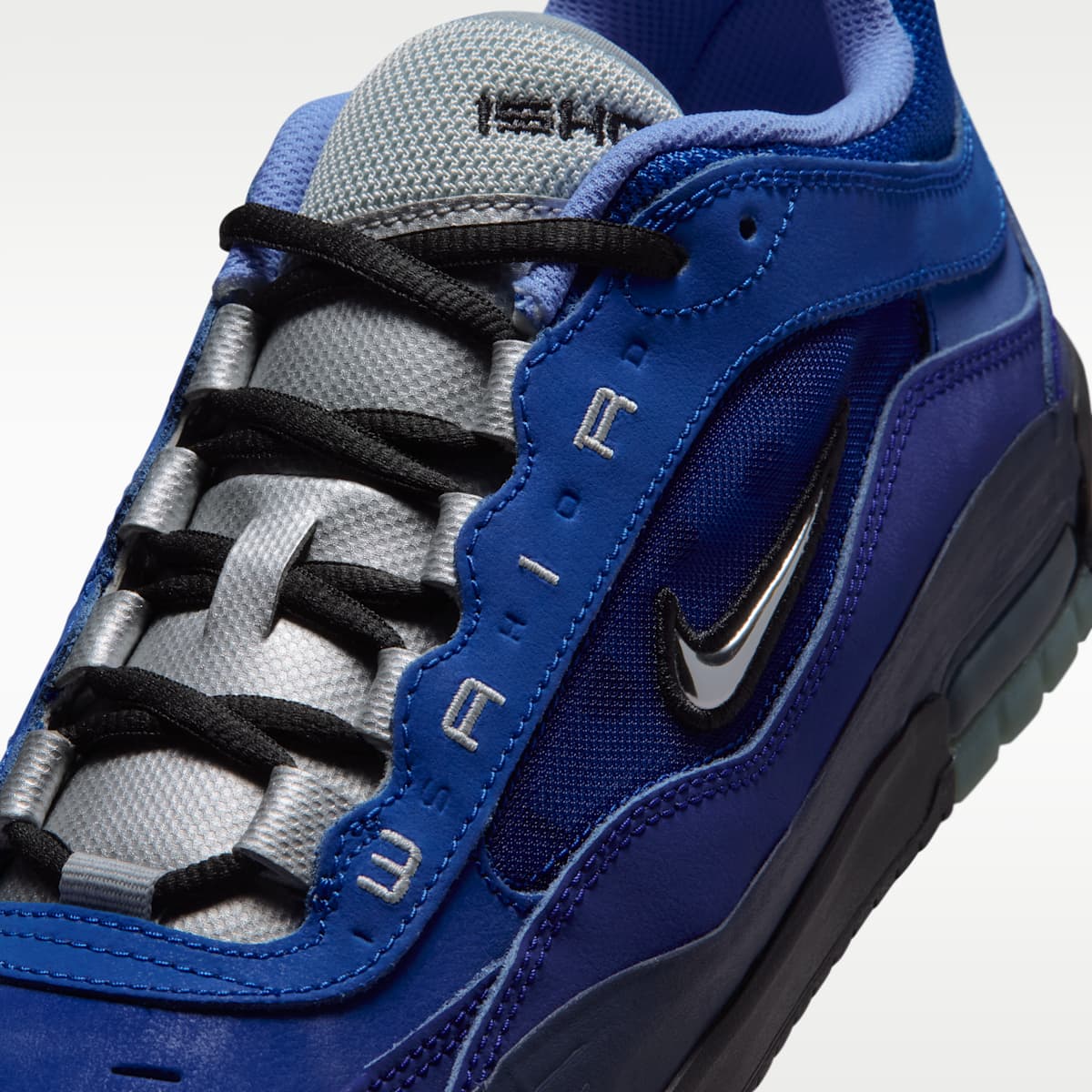 Nike Air Max Ishod Skate Shoes - Blue Void/Radiant Blue/Bright Blue/Metallic Silver - Image 7