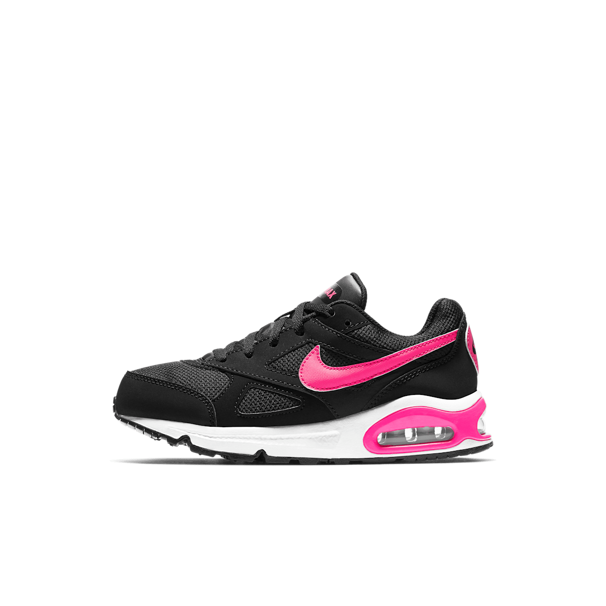 Nike Air Max IVO Little Kids' Shoes - Black/Black/Pink Pow