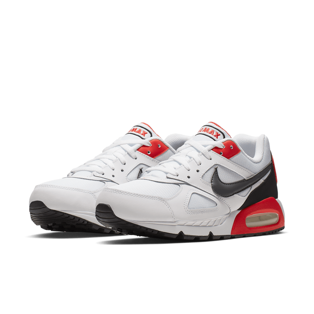 Nike Air Max IVO Men's Shoes - White/Habanero Red/Black/Dark Grey - Image 5