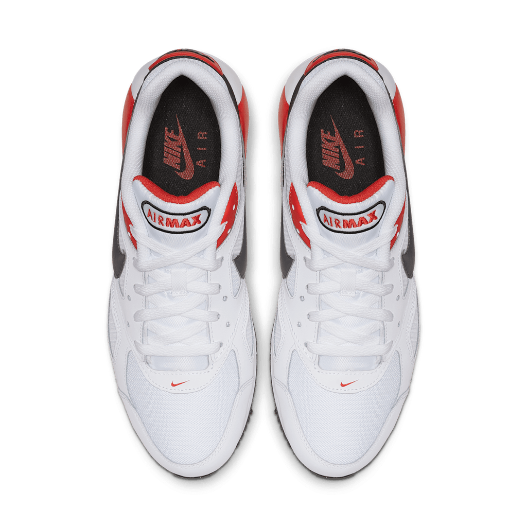 Nike Air Max IVO Men's Shoes - White/Habanero Red/Black/Dark Grey - Image 4