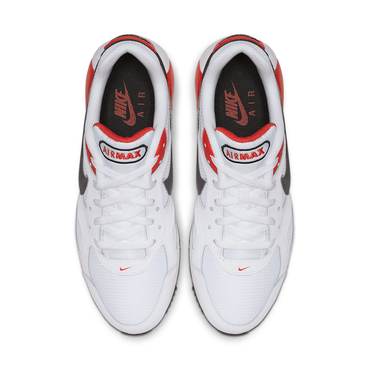 Nike Air Max IVO Men's Shoes - White/Habanero Red/Black/Dark Grey - Image 4