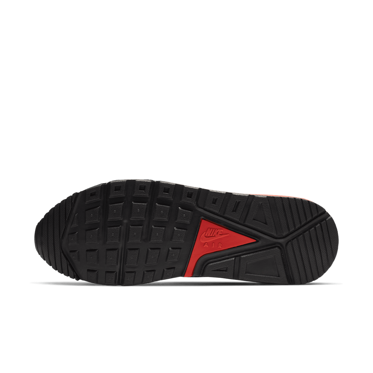 Nike Air Max IVO Men's Shoes - White/Habanero Red/Black/Dark Grey - Image 2