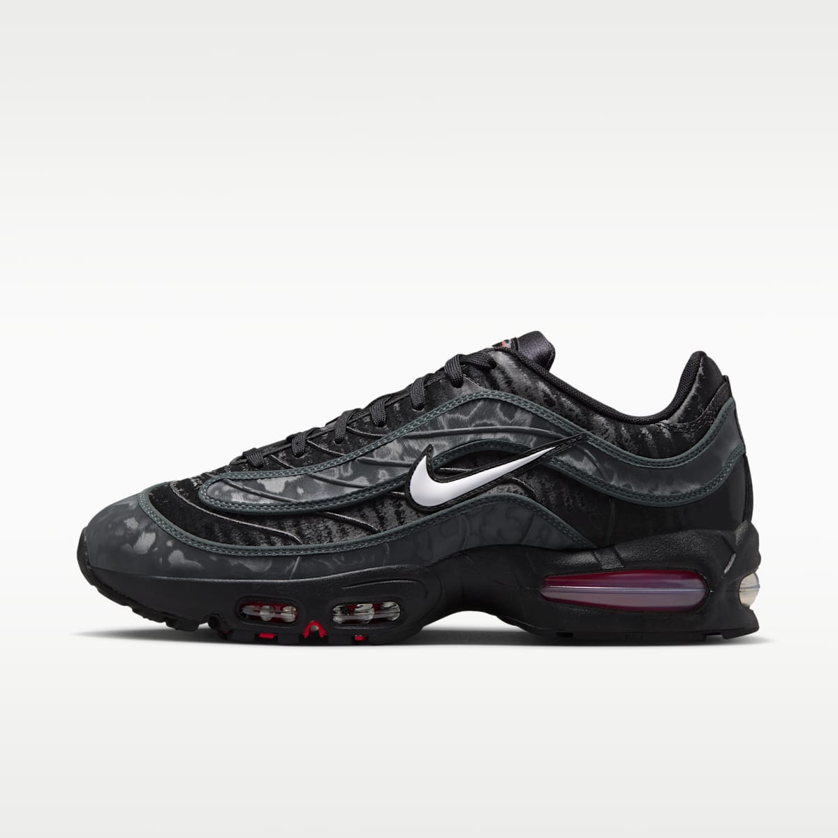 Nike Air Max "Joga Bonito" Men's Shoes - Black/University Red/Dark Smoke Grey/White - Image 1