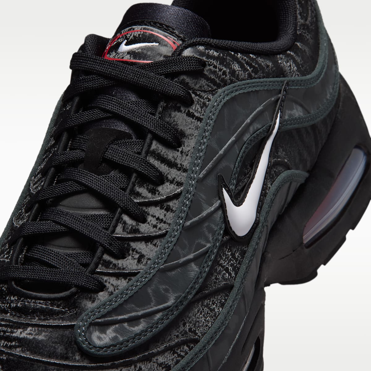 Nike Air Max "Joga Bonito" Men's Shoes - Black/University Red/Dark Smoke Grey/White - Image 7
